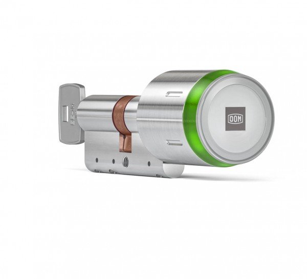 ENiQ Pro V2 BLE Doppelzylinder mit mechanischer Innenschließung Green LED
